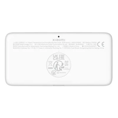 Mi Temperature and Humidity Monitor Pro Clock - White